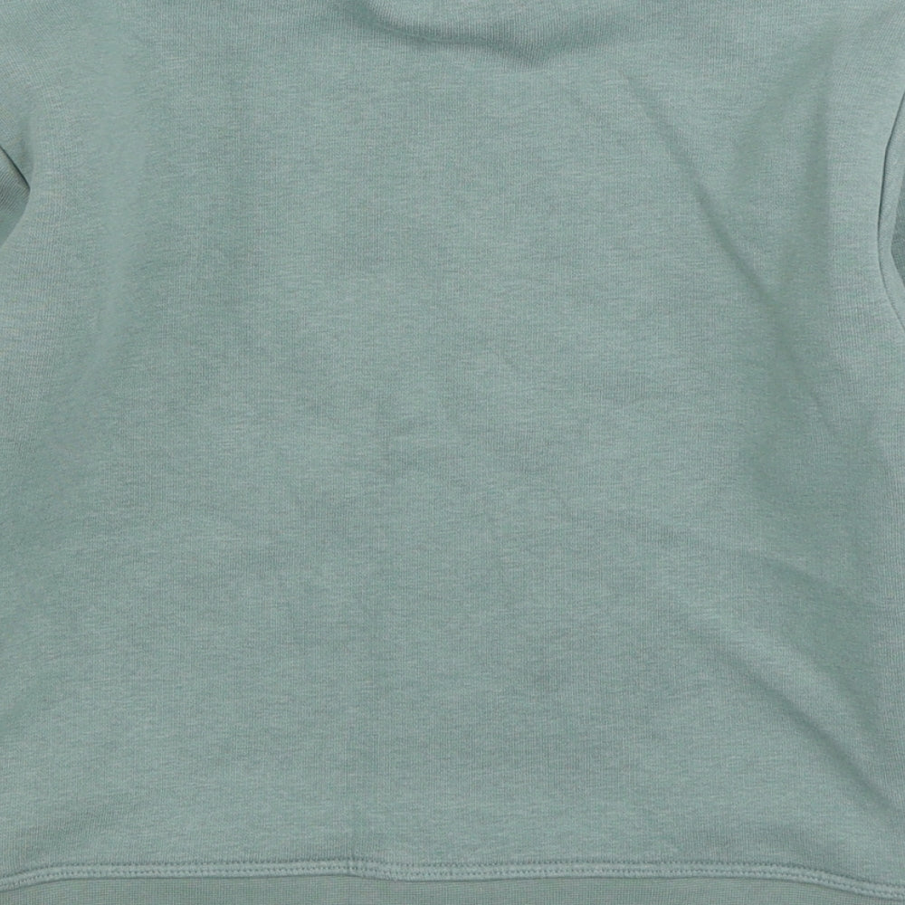 Dunnes Stores Girls Green Cotton Pullover Sweatshirt Size 6-7 Years Pullover - One