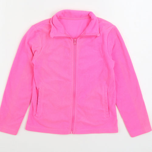 Dunnes Stores Girls Pink Jacket Size 9 Years Zip