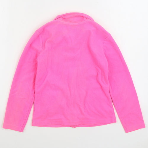 Dunnes Stores Girls Pink Jacket Size 9 Years Zip