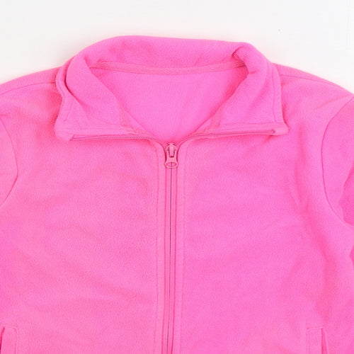 Dunnes Stores Girls Pink Jacket Size 9 Years Zip