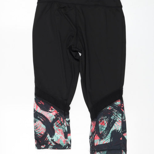 Primark Womens Black Polyester Athletic Shorts Size 14 L19 in Regular