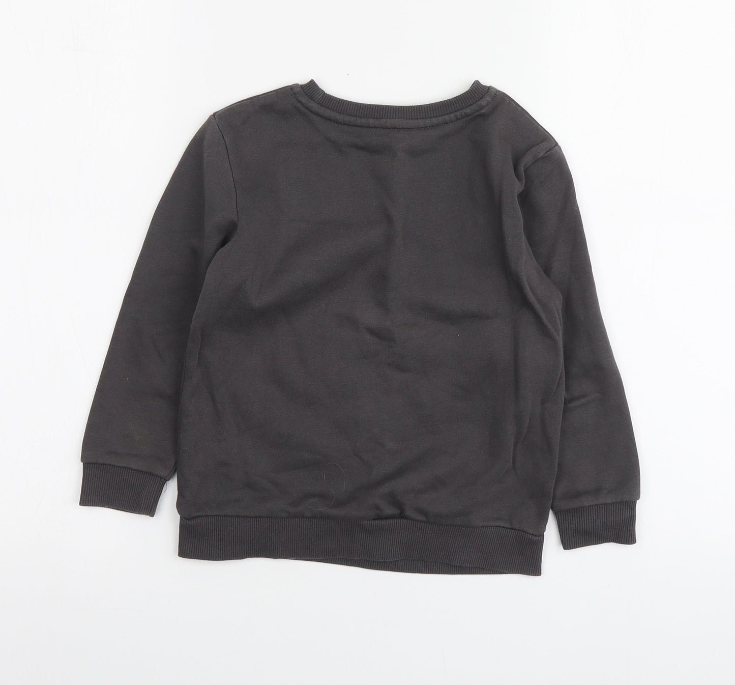 Dunnes Stores Boys Brown Cotton Pullover Sweatshirt Size 4-5 Years - Forever