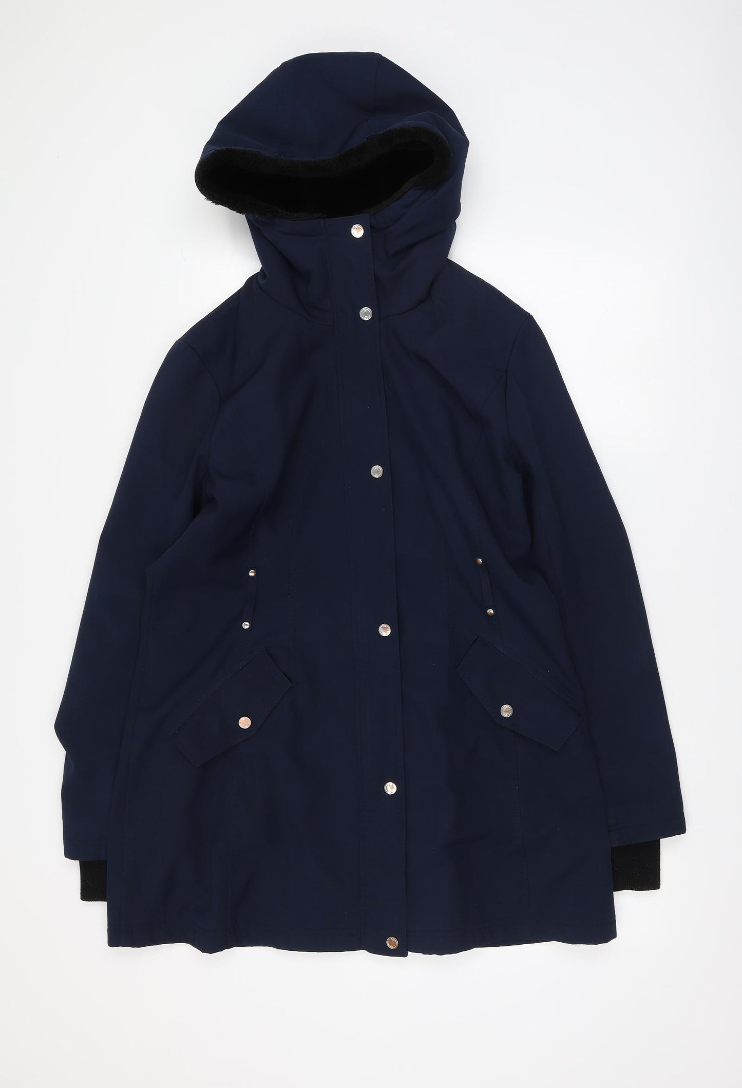 Jessica Simpson Womens Blue Jacket Size XL Snap