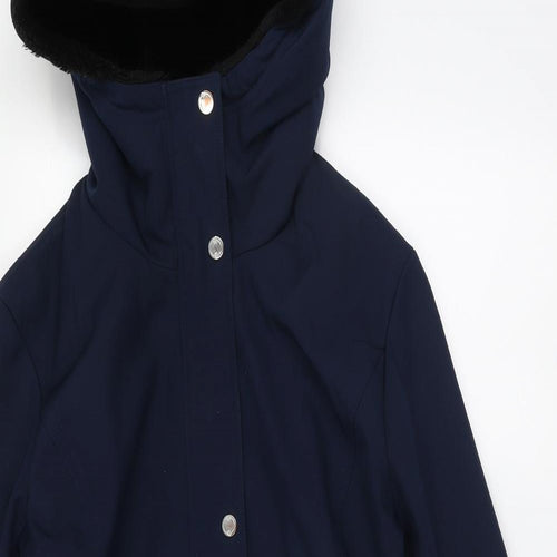 Jessica Simpson Womens Blue Jacket Size XL Snap