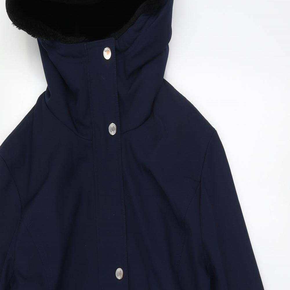 Jessica Simpson Womens Blue Jacket Size XL Snap