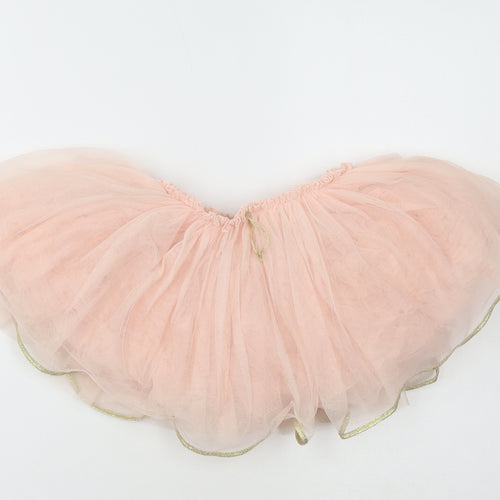 NEXT Girls Pink Polyester Tutu Skirt Size 2-3 Years Regular Pull On