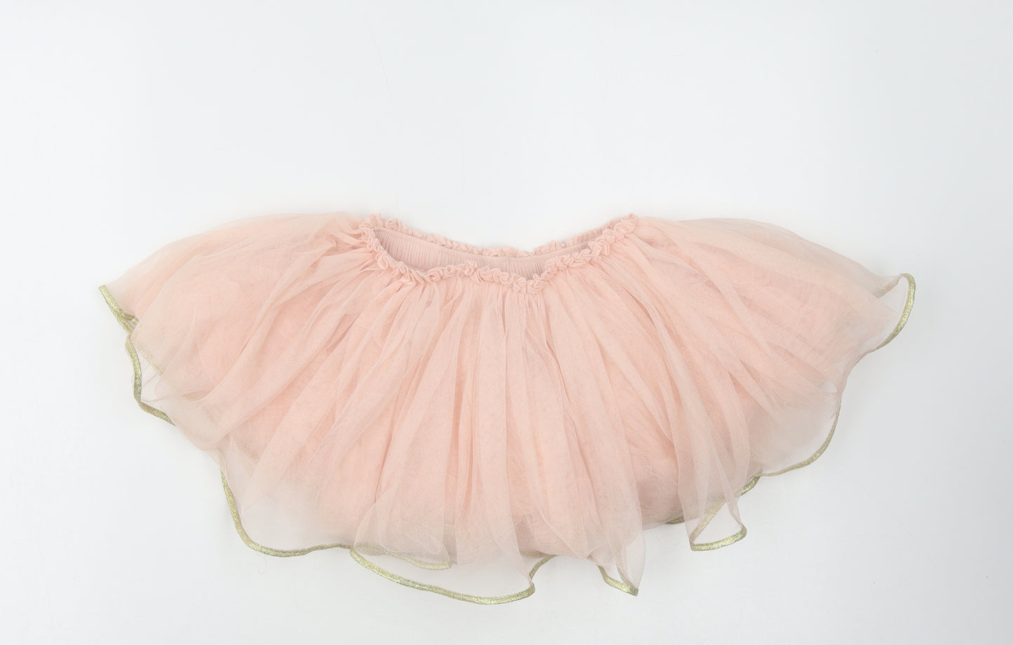 NEXT Girls Pink Polyester Tutu Skirt Size 2-3 Years Regular Pull On