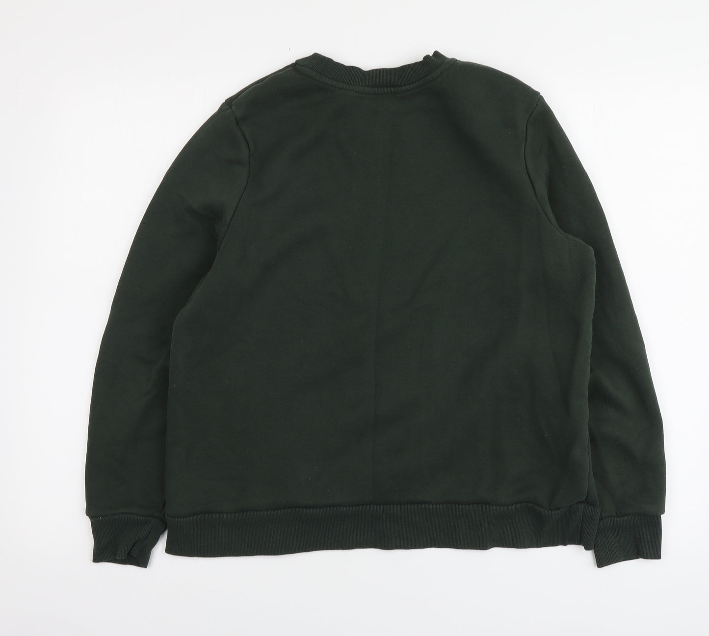 Dunnes Stores Womens Green Cotton Pullover Hoodie Size M - Copenhagen