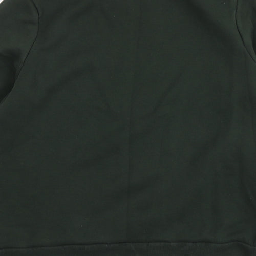 Dunnes Stores Womens Green Cotton Pullover Hoodie Size M - Copenhagen