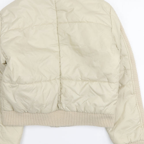 PRIMAVERA Womens Beige Jacket Size M Button