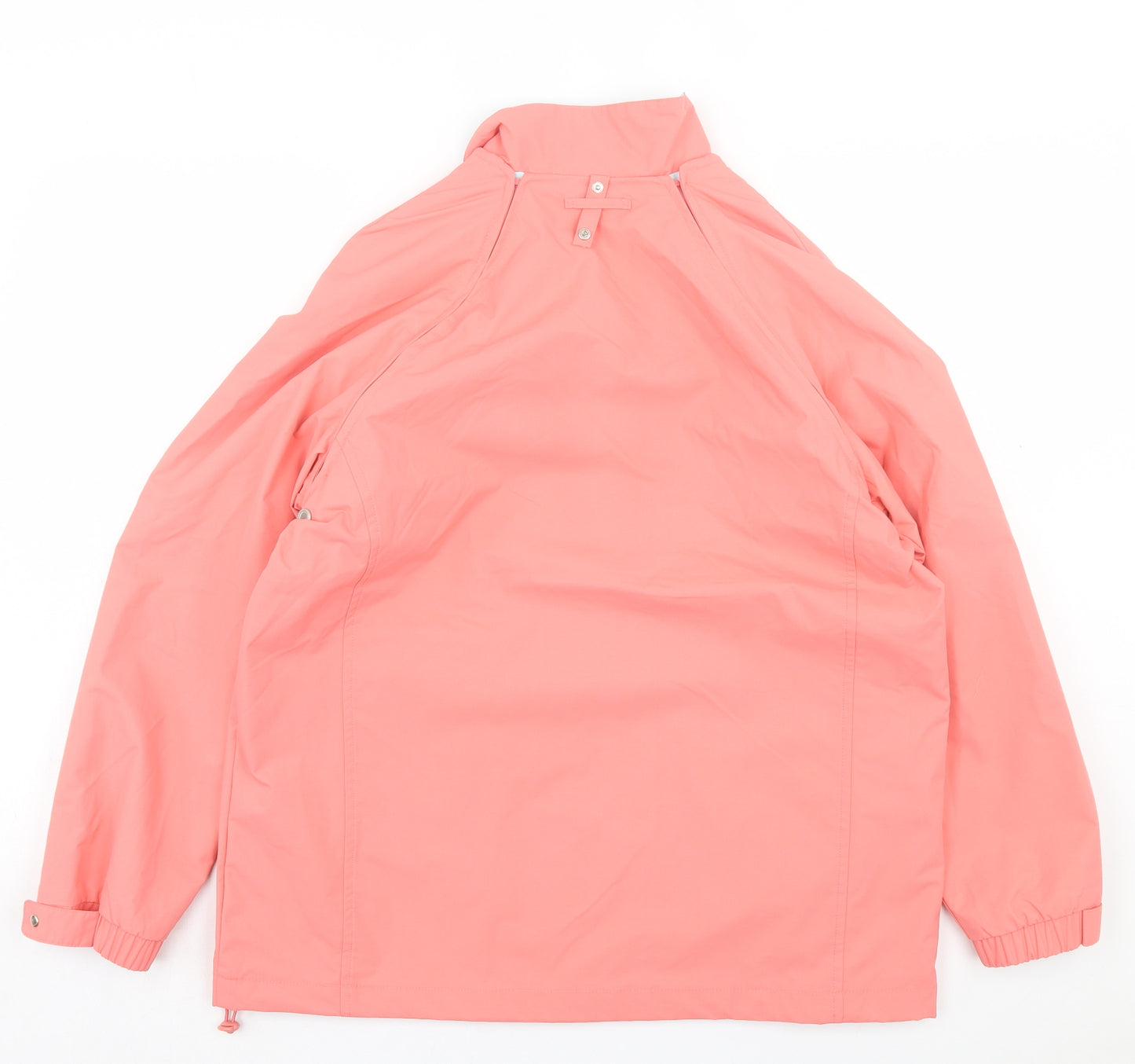 Alice Collins Womens Pink Jacket Size 12 Zip - Detachable Sleeves