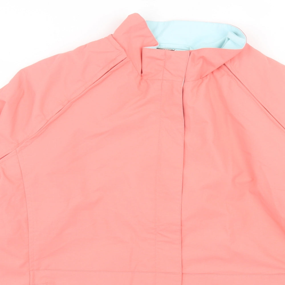 Alice Collins Womens Pink Jacket Size 12 Zip - Detachable Sleeves