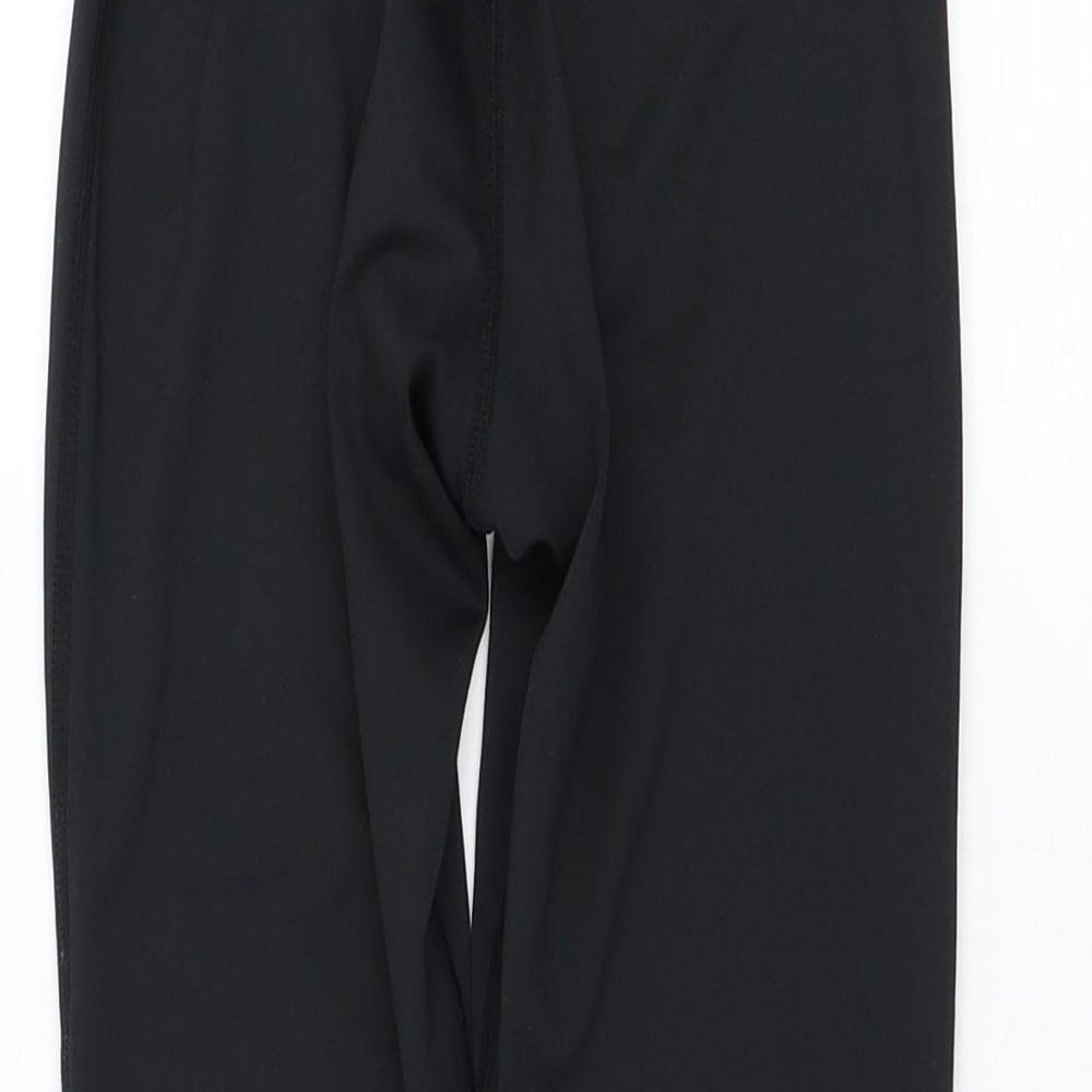 Sondico Girls Black Polyester Jogger Trousers Size 5-6 Years Regular Pullover - Leggings