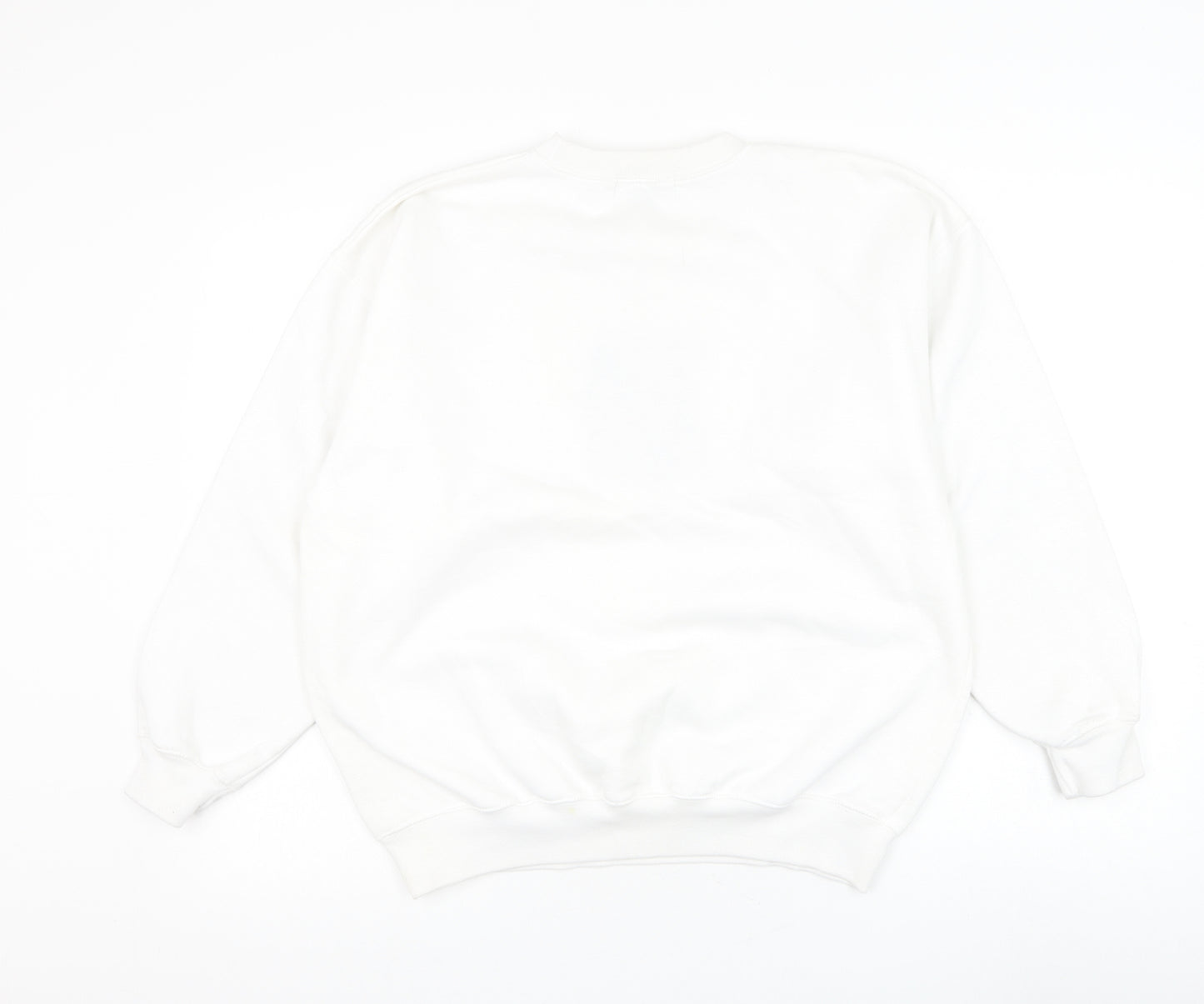 Hunt Club Womens White Polyester Pullover Sweatshirt Size M Pullover - Cat