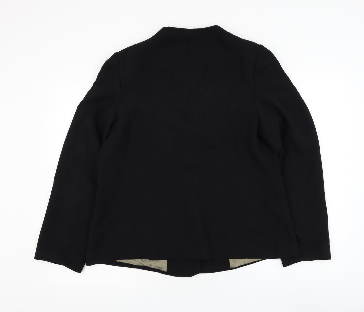 BHS Womens Black Jacket Blazer Size 20 Button