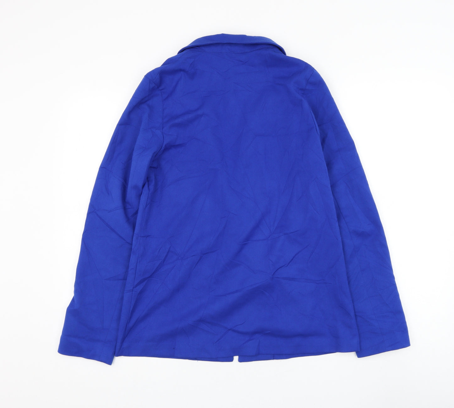 Divided by H&M Womens Blue Jacket Blazer Size 10 Button