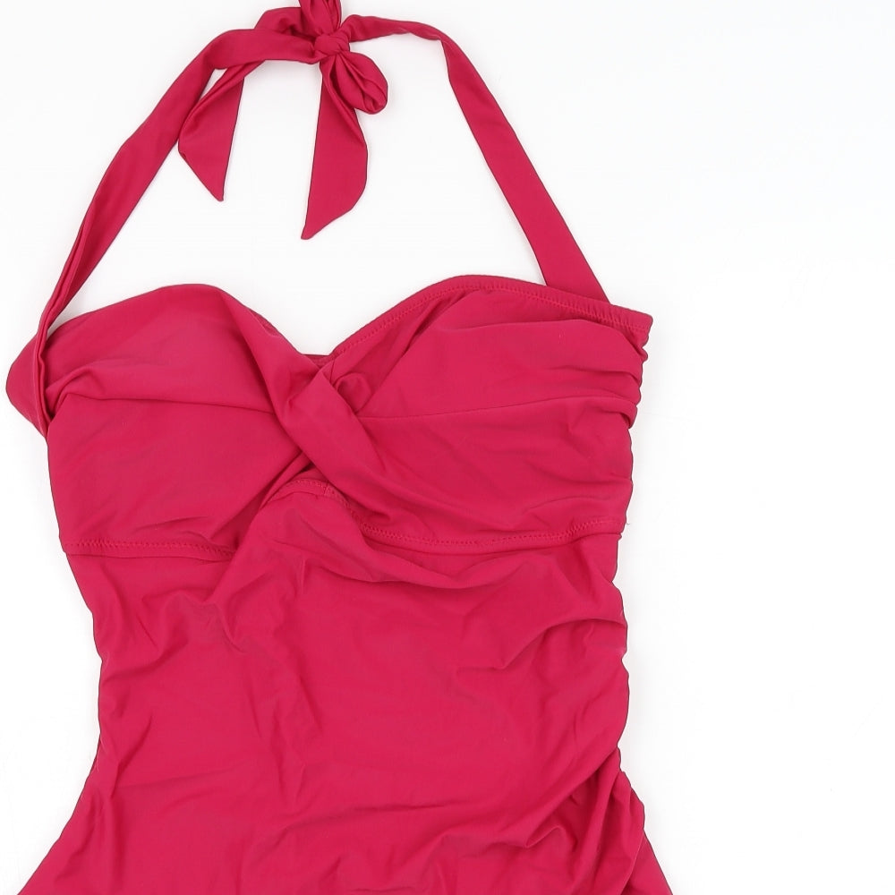 Avon Womens Pink Nylon One Piece Size 24