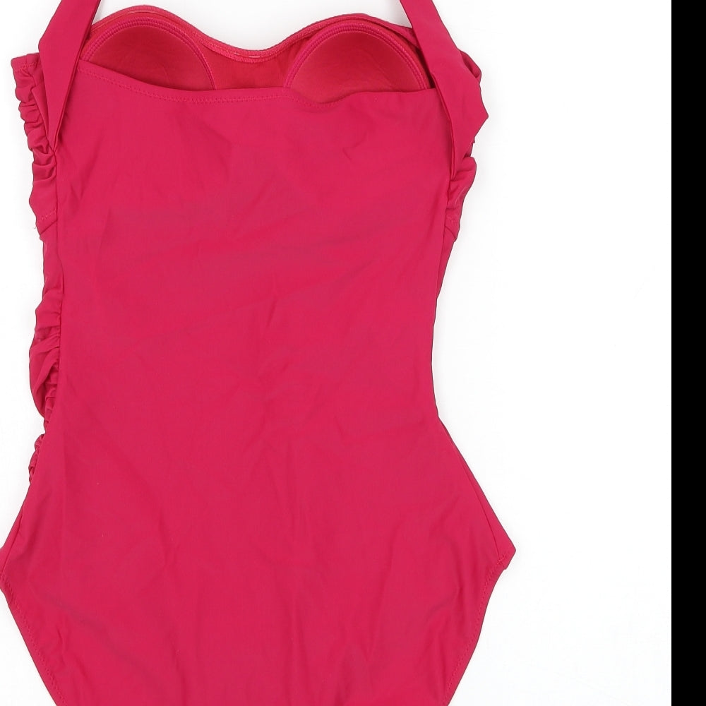 Avon Womens Pink Nylon One Piece Size 24