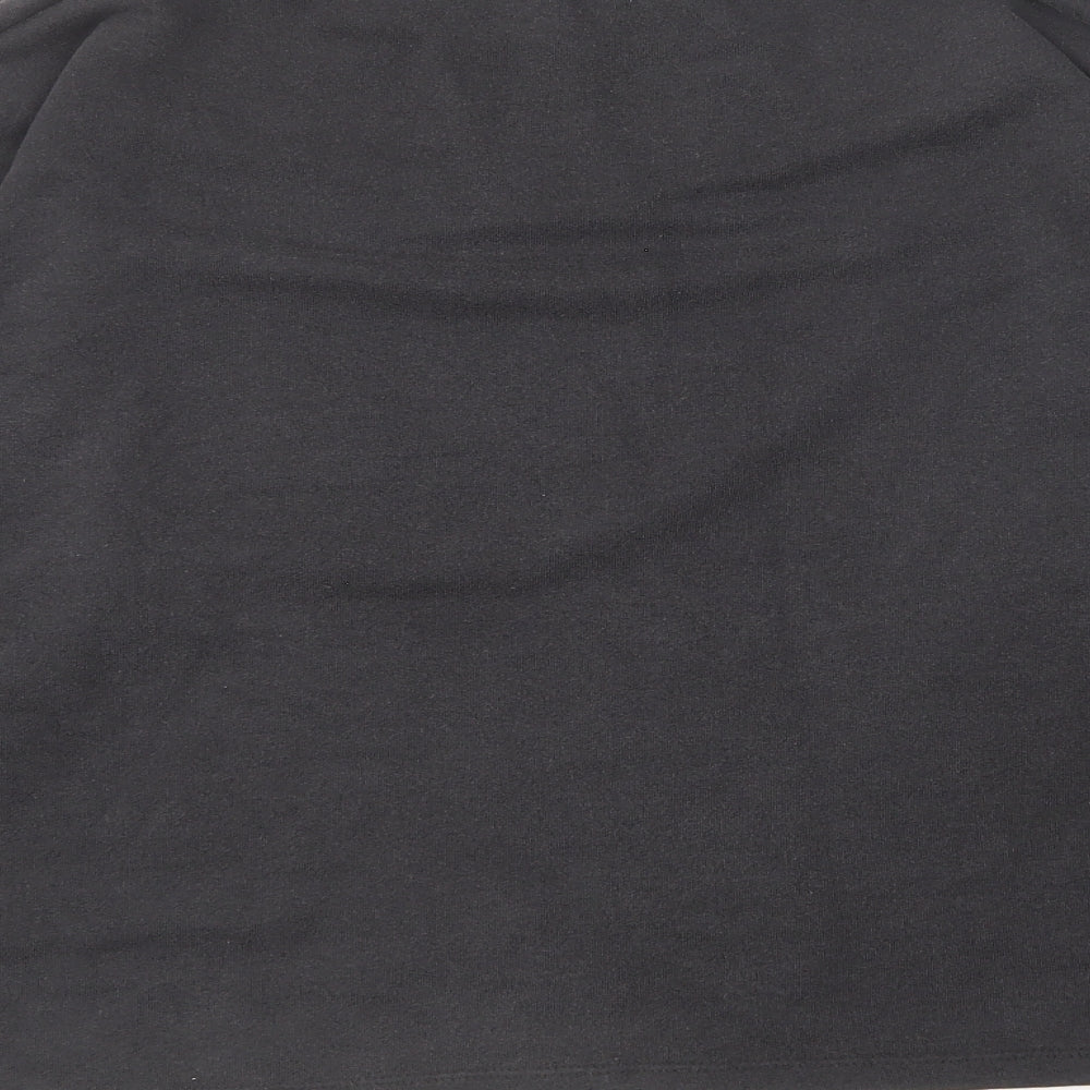 Pull&Bear Womens Grey Cotton Pullover Sweatshirt Size L Pullover