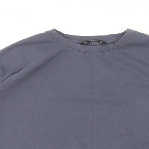 Dunnes Stores Mens Blue Polyester Pullover Sweatshirt Size M