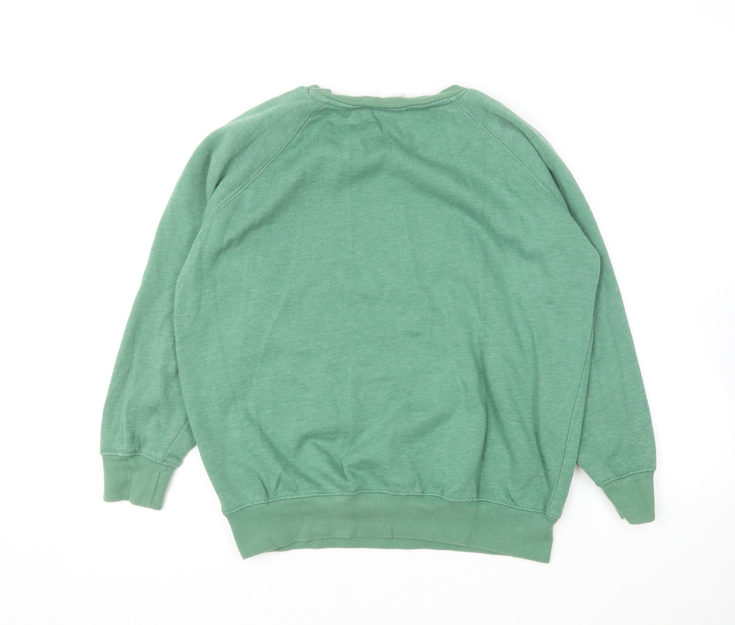 Traditional Craftwear Womens Green Cotton Pullover Sweatshirt Size M Pullover - Giant's Causeway