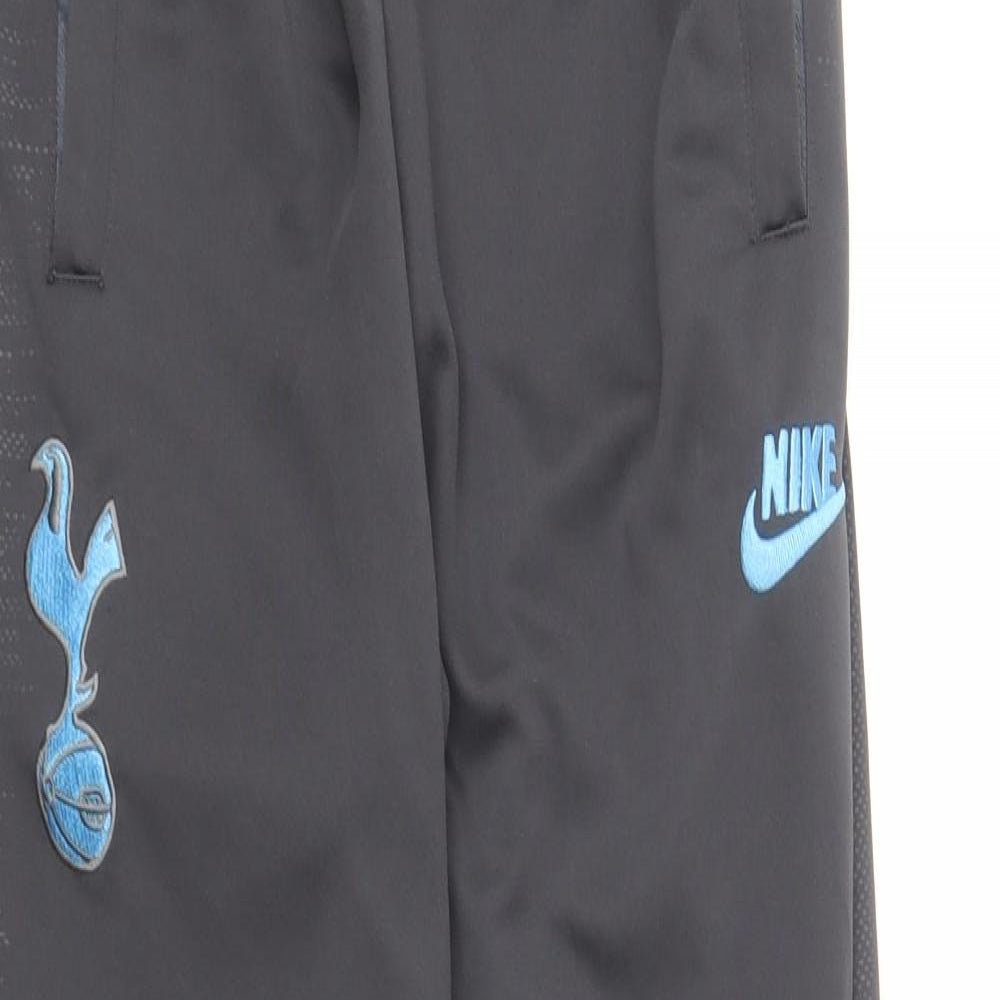 Nike Womens Grey Polyester Jogger Trousers Size XL L29 in Regular Drawstring - Tottenham Hotspur