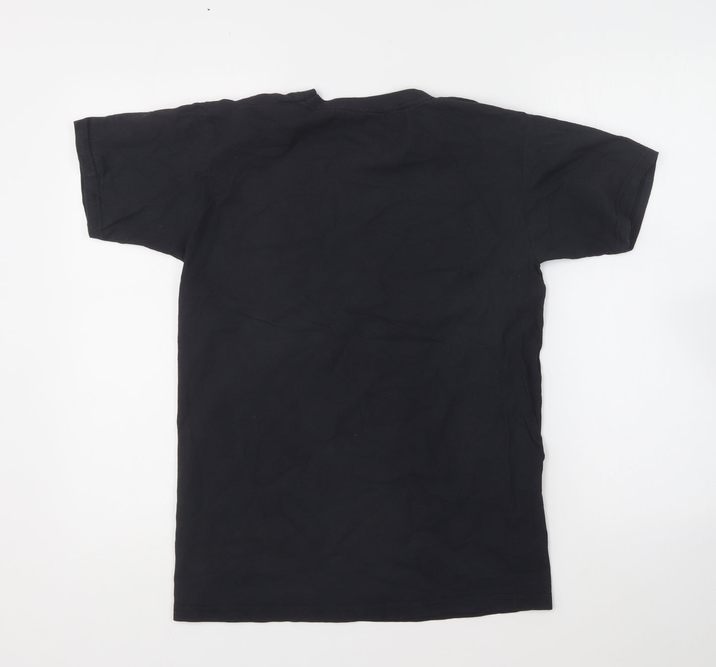 Daisy Street Womens Blue Cotton Basic T-Shirt Size 6 Round Neck