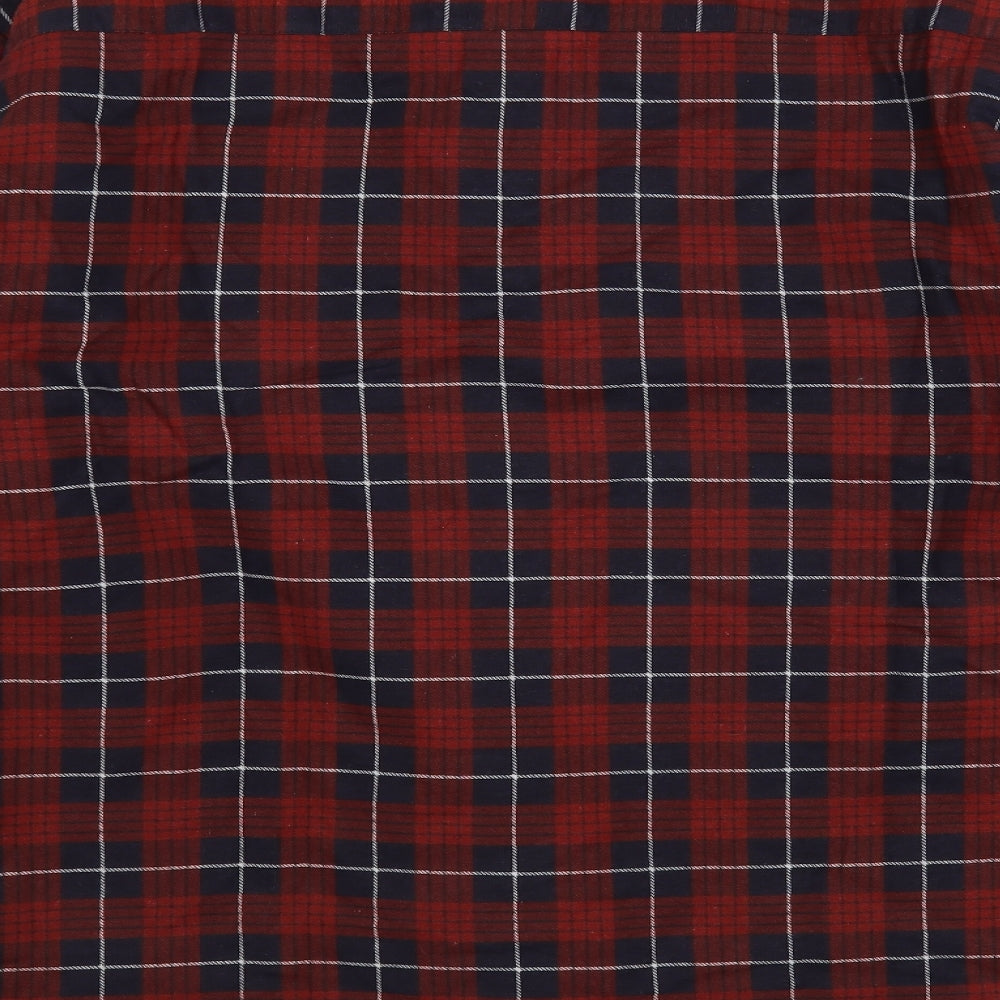 Baum Country Mens Red Plaid Jacket Size M Button