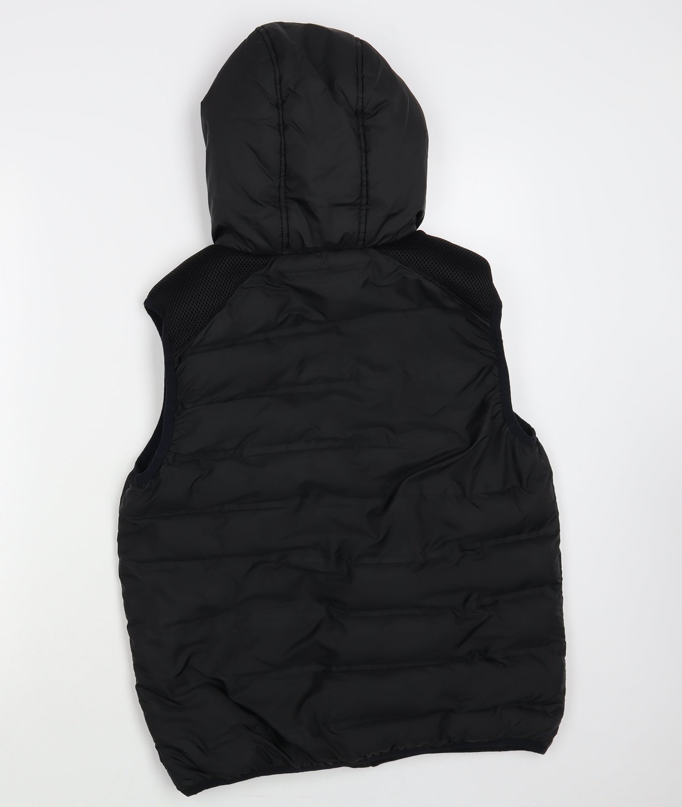 NEXT Boys Black Gilet Jacket Size 14 Years Zip