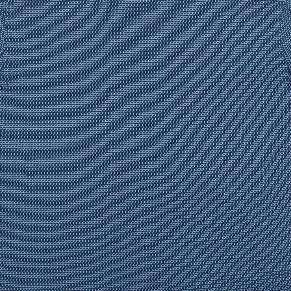 McKenzie Womens Blue Cotton Basic Polo Size L Collared - Sports