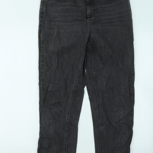 BDG Womens Black Cotton Mom Jeans Size 29 in L32 in Regular Button