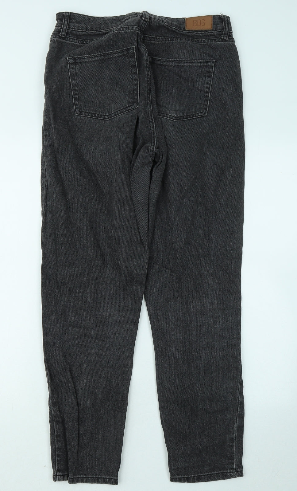 BDG Womens Black Cotton Mom Jeans Size 29 in L32 in Regular Button