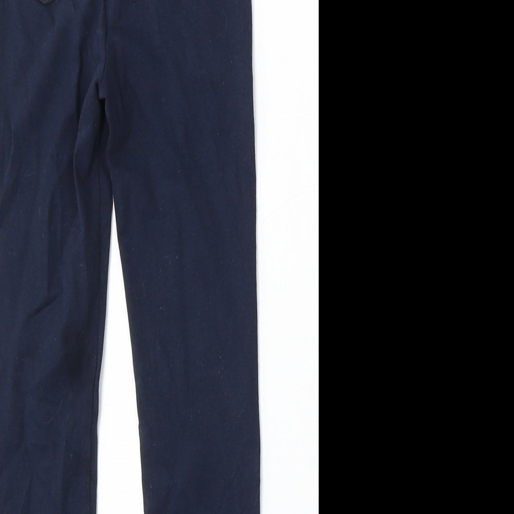 BabyGAP Girls Blue Cotton Jegging Trousers Size 5 Years Regular