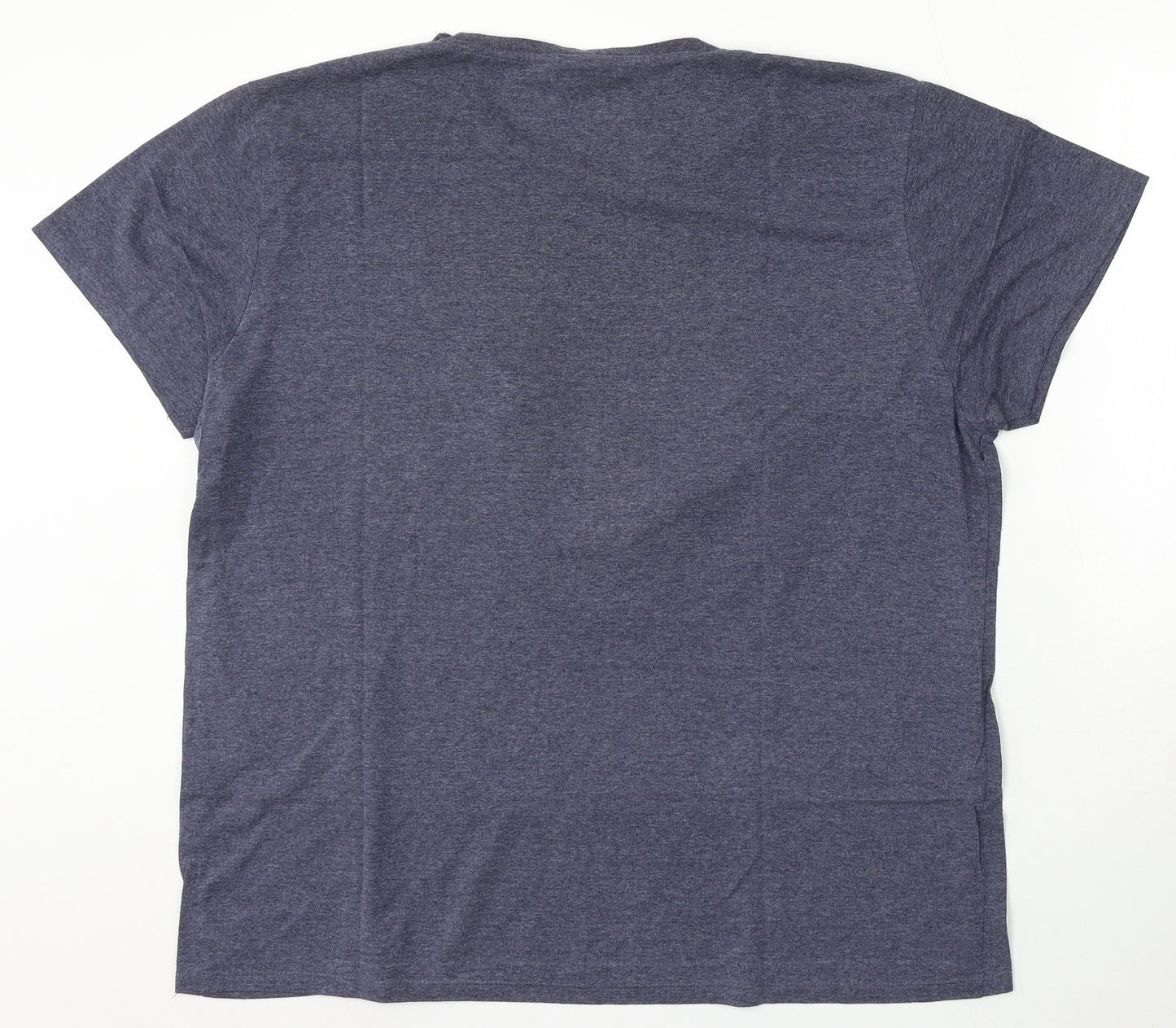 Primark Mens Blue Polyester T-Shirt Size 2XL Round Neck - avengers
