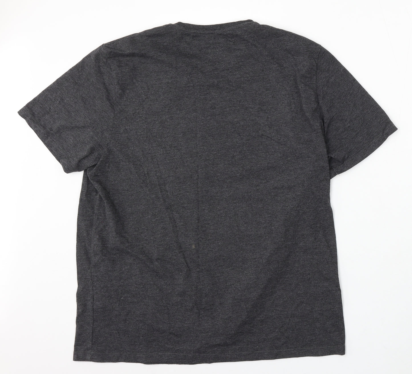 Star Wars Womens Grey Cotton Basic T-Shirt Size XL Round Neck - Star Wars