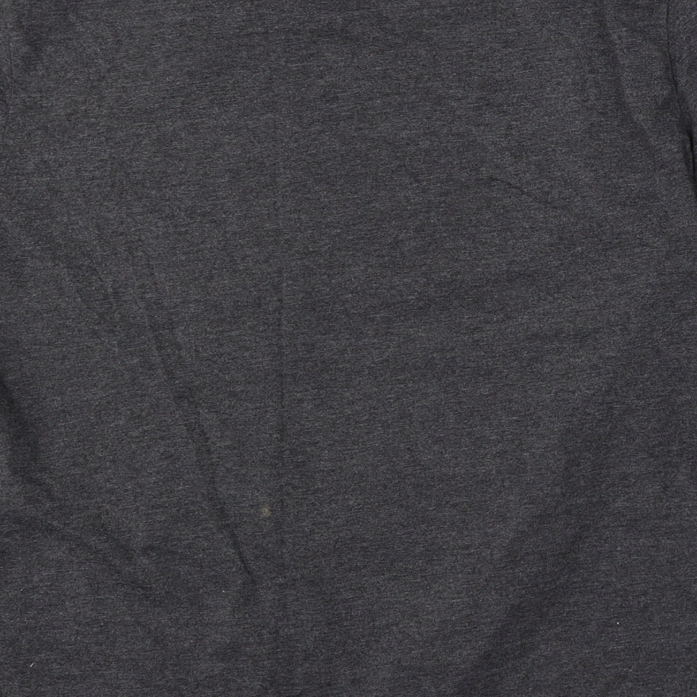Star Wars Womens Grey Cotton Basic T-Shirt Size XL Round Neck - Star Wars