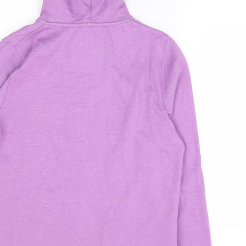 Anfield Academy Womens Purple Cotton Full Zip Hoodie Size 12 Zip - Liverpool FC