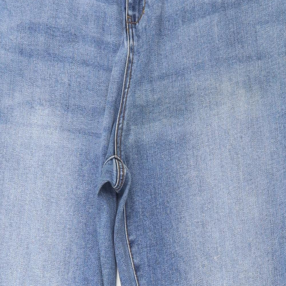 Denim & Co. Womens Blue Cotton Skinny Jeans Size 20 L30 in Regular Button