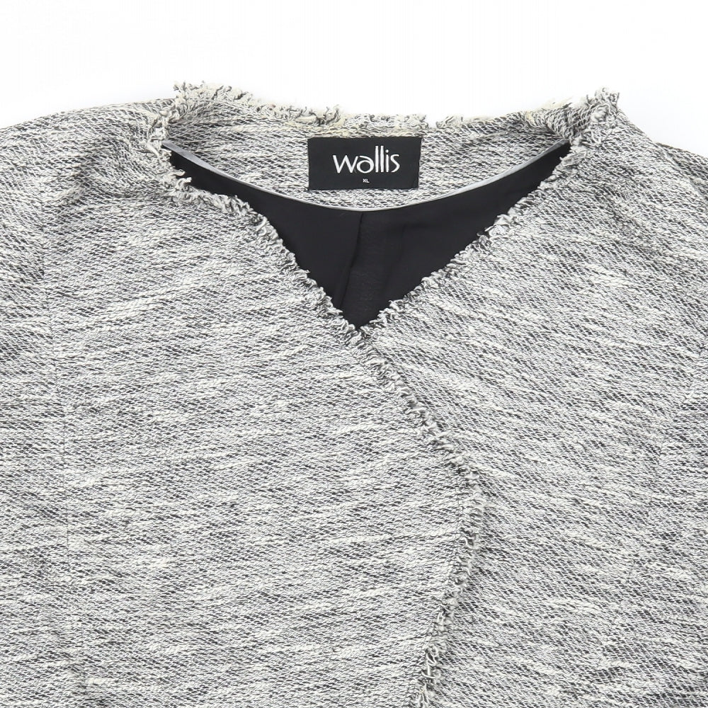Wallis Womens Grey Jacket Blazer Size XL