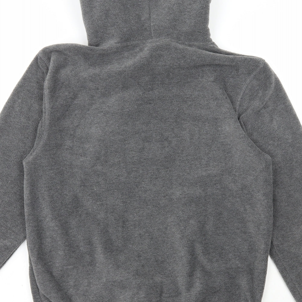 Everlast Mens Grey Polyester Pullover Hoodie Size S