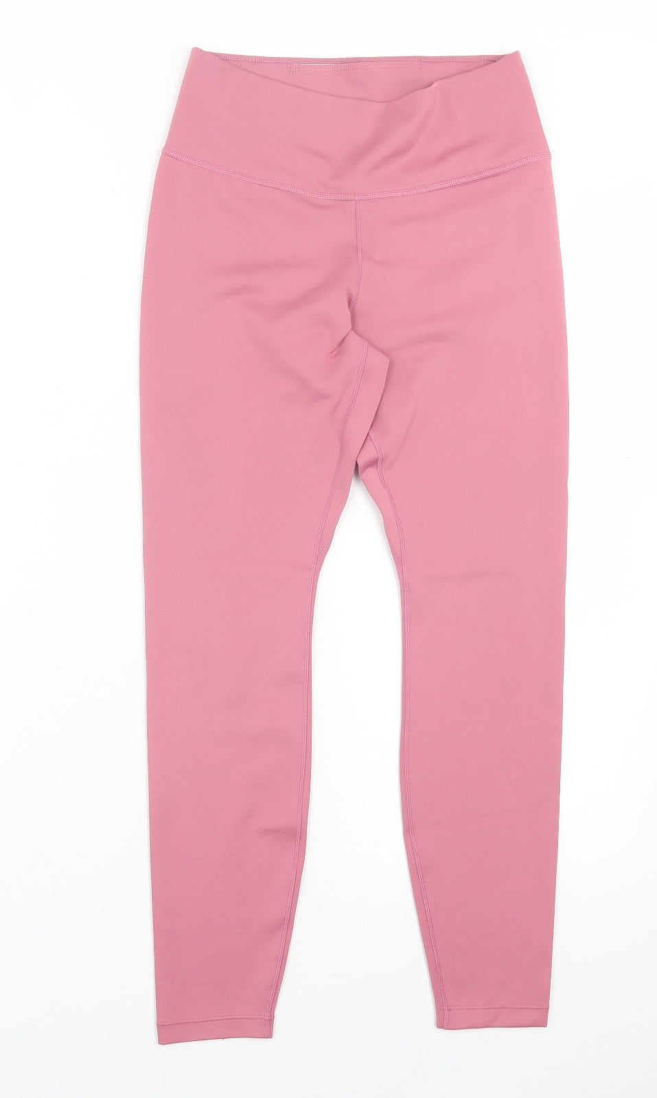 Nike Womens Pink Polyester Capri Leggings Size S L26 in Regular Pullover