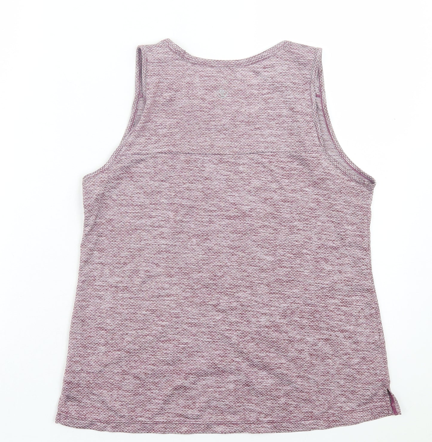 Dunnes Stores Womens Purple Polyester Basic Tank Size S Crew Neck Pullover