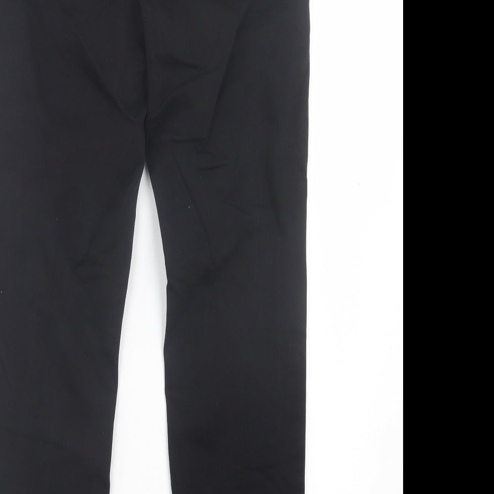 Frank Lyman Womens Black Cotton Skinny Jeans Size 28 in L26 in Regular Button - Jewelled Detail