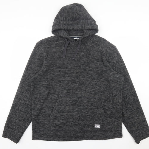 NEXT Mens Grey Polyester Pullover Hoodie Size XL