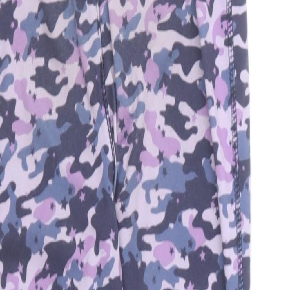 Dunnes Stores Girls Pink Camouflage Polyester Jogger Trousers Size 9-10 Years Regular Pullover