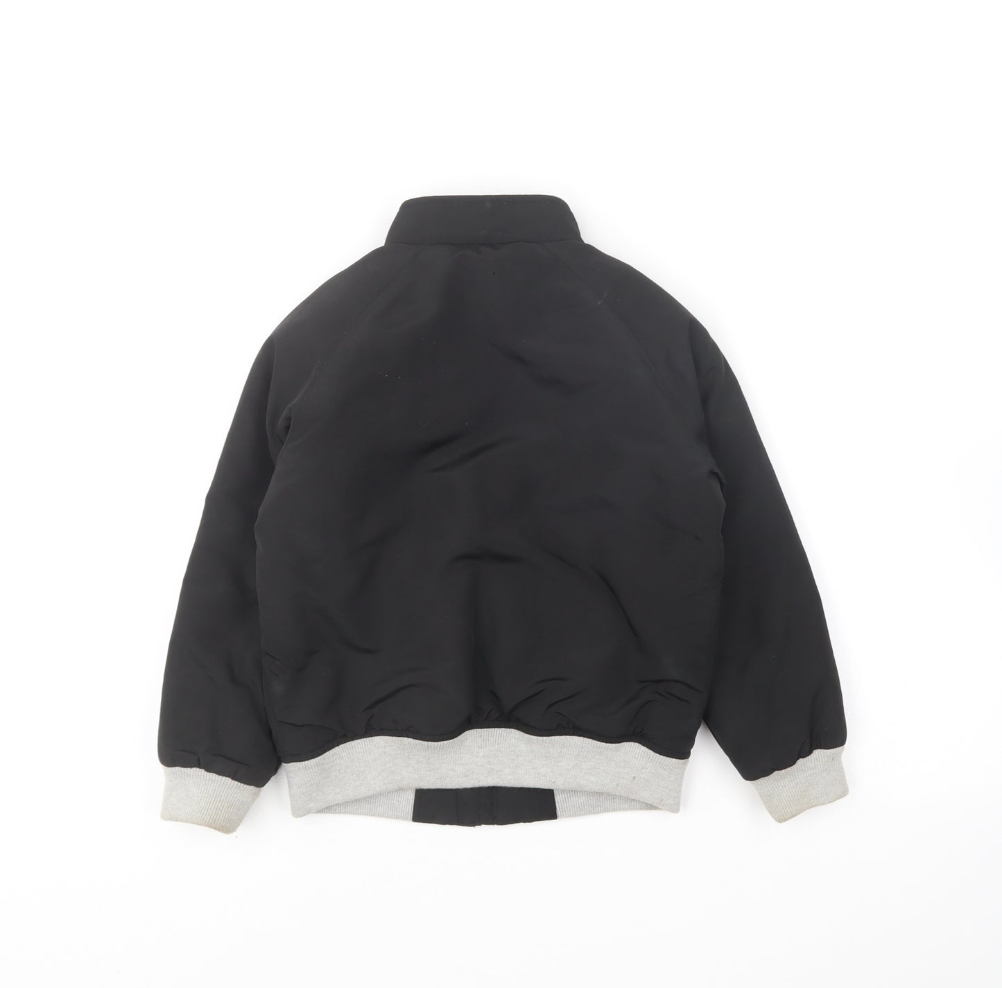 NEXT Boys Black Bomber Jacket Jacket Size 3-4 Years Zip
