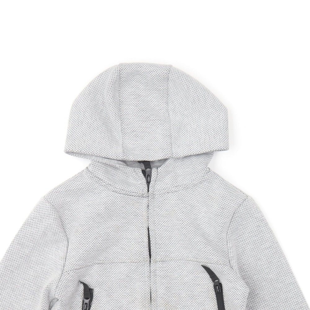 Primark Boys Grey Jacket Size 5-6 Years Zip