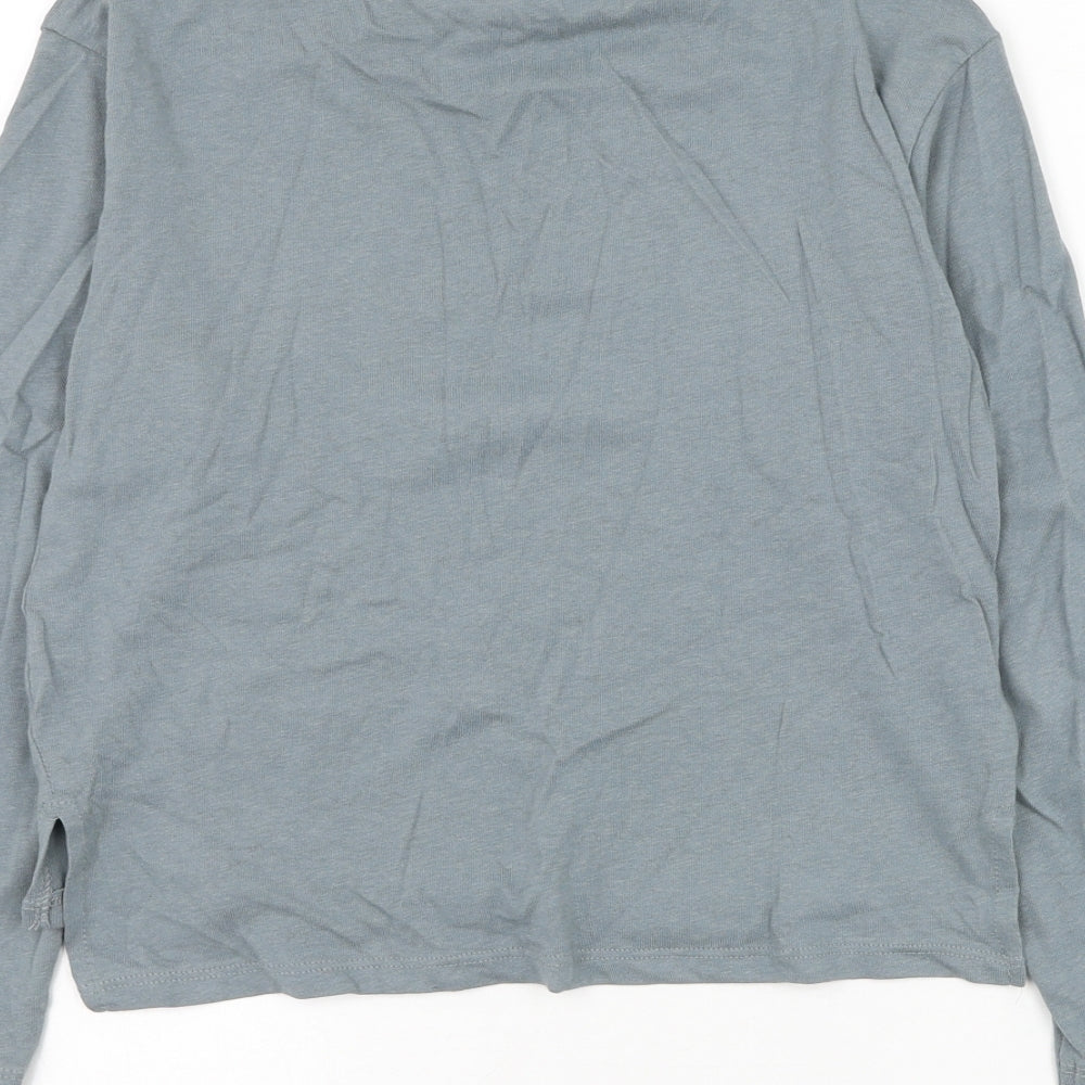 Zara Girls Grey Cotton Pullover Sweatshirt Size 10 Years Pullover