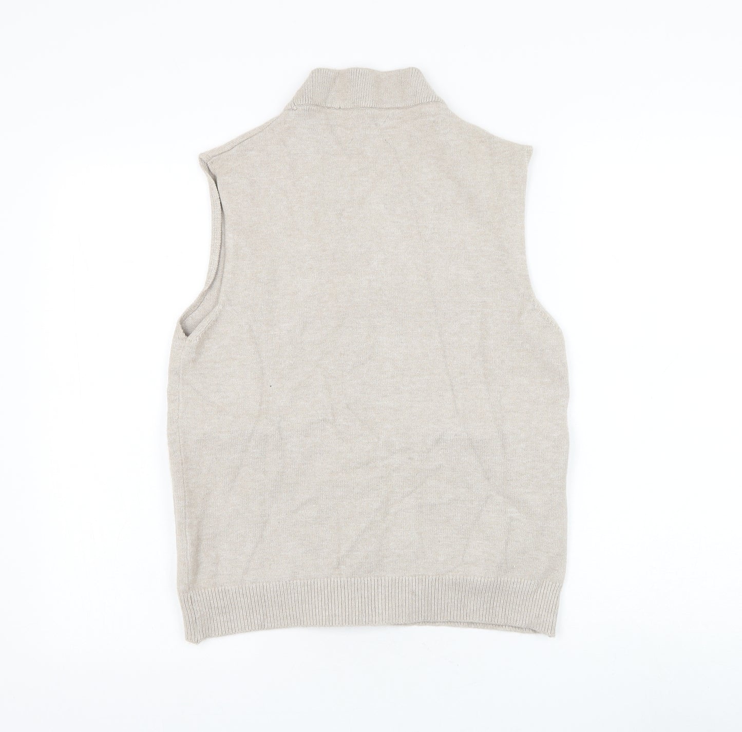 Zara Girls Beige V-Neck Viscose Cardigan Jumper Size 9-10 Years Button