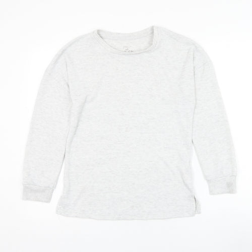 Primark Womens Grey Round Neck Polyester Pullover Jumper Size 6